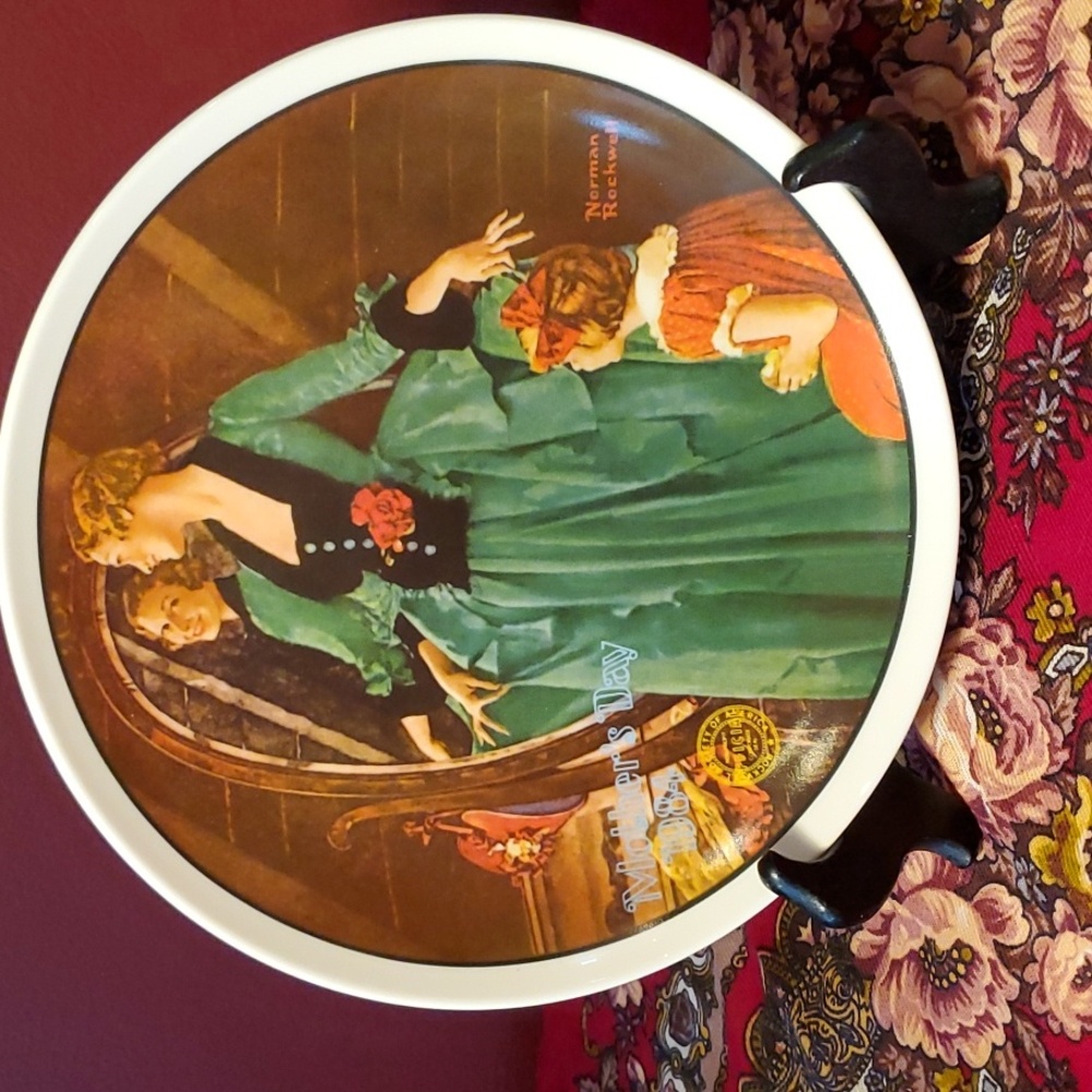 Lovely Mother's Day Collector's plate 1984